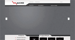 Desktop Screenshot of makromakina.com.tr